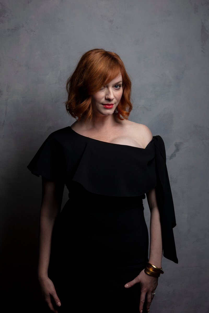 latimesent's tweet photo. What did you learn from #MadMen? What do you love most about filming #GoodGirls?

Have questions for Christina Hendricks? Now's the time to ask! She'll join us for a live Q&amp;A today at 2:30 p.m. PT. Comment below with your Qs, using #AskLATimes https://t.co/Obor3Vgyfv https://t.co/JWOlSghmWF