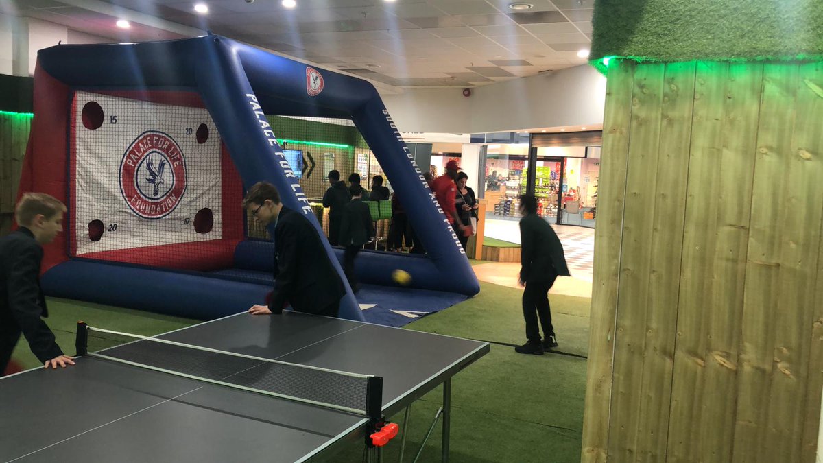 Palace for Life (@palaceforlife) on Twitter photo A busy start to our #GamesGarden takeover <a href="/StNicholasCen/">St Nicholas Centre</a> in Sutton!
We'll be back 4-6pm next Wednesday with more FREE games, activities and prizes - come and find us! 🦅 A busy start to our #GamesGarden takeover <a href="/StNicholasCen/">St Nicholas Centre</a> in Sutton!
We'll be back 4-6pm next Wednesday with more FREE games, activities and prizes - come and find us! 🦅