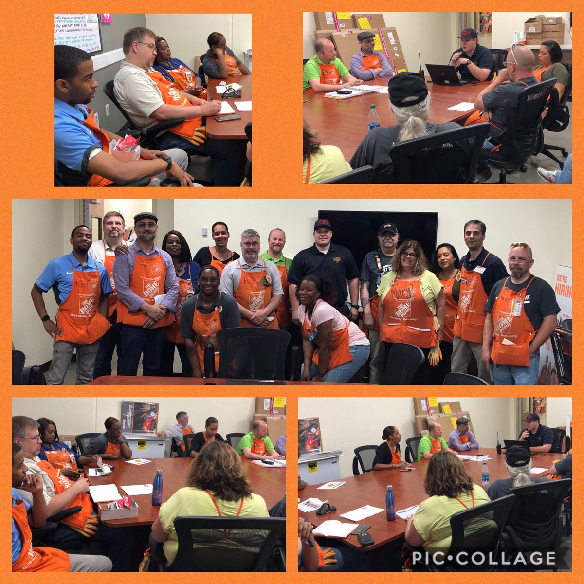 ChrisNealTHD's tweet photo. A big thank you to @GSOFireDept for your time today to educate our InFocus team as well as our management team on fire safety for our associates and our customers!!! #d207pride #Opswednesday @Tienette_C @forman_melvin @TerriDavisB https://t.co/ezTk6HwWqc