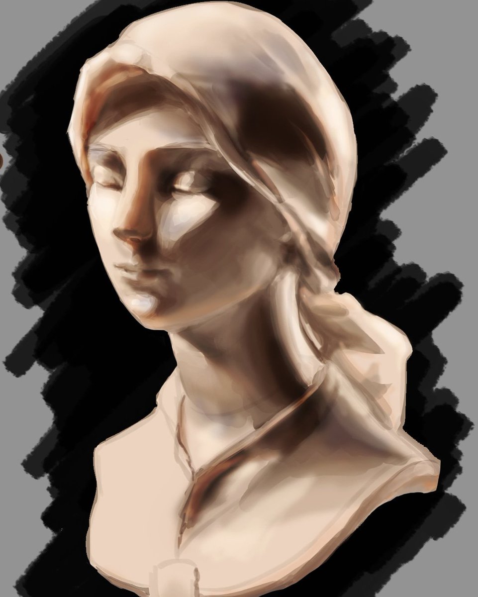 NeiDoesArt's tweet image. I drew a pair of busts last week and it&apos;s both a terrifying and fun experience

Lol

#art #artistsontwitter #headstudy #beginner