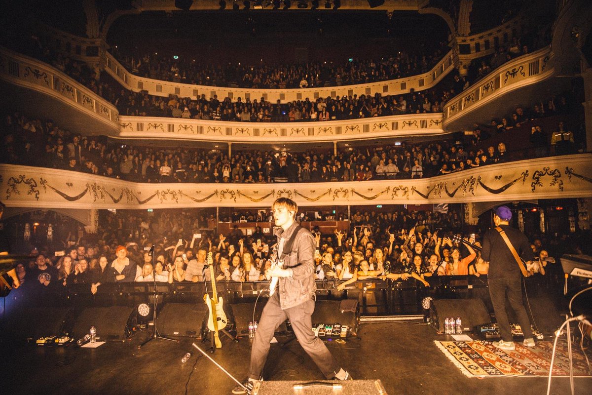 Two incredible nights in London. I’ve dreamed of playing shows like this since I was a kid. Thank you so much 🙌 see you all at Brixton Academy! 
Next tour goes on sale Friday 9am x
