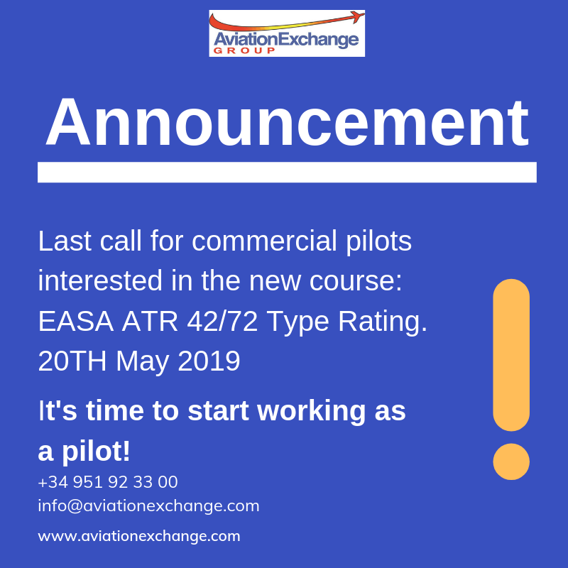 AviExchange's tweet photo. New course starting from 20th May. Duration 5-6 weeks (including days off). 
#ATRLovers #ATRAircraft #ATRpilots #ATRnews #tobeapilot #aviationexchange #ATR42/72🛩🛩🛩  https://t.co/PjJnkL6EwF https://t.co/pGfB32XV3B