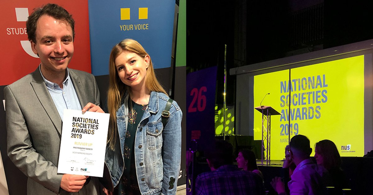 SURHUL's tweet photo. Find out how @RHULPhotoSoc capped off a fantastic year with recognition at the National Societies Awards 2019, chosen as runners up in the 'Most Improved Society' category! 📸➡️ https://t.co/5CRpHtH46b https://t.co/fy4b28jo0L