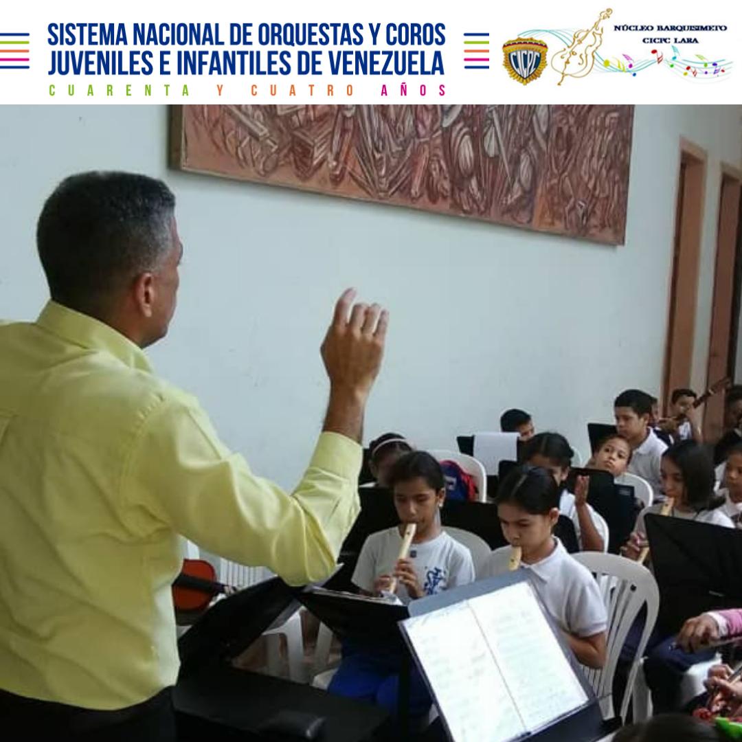 Niños del #NucleoCicpc en sus diferentes Clases de música