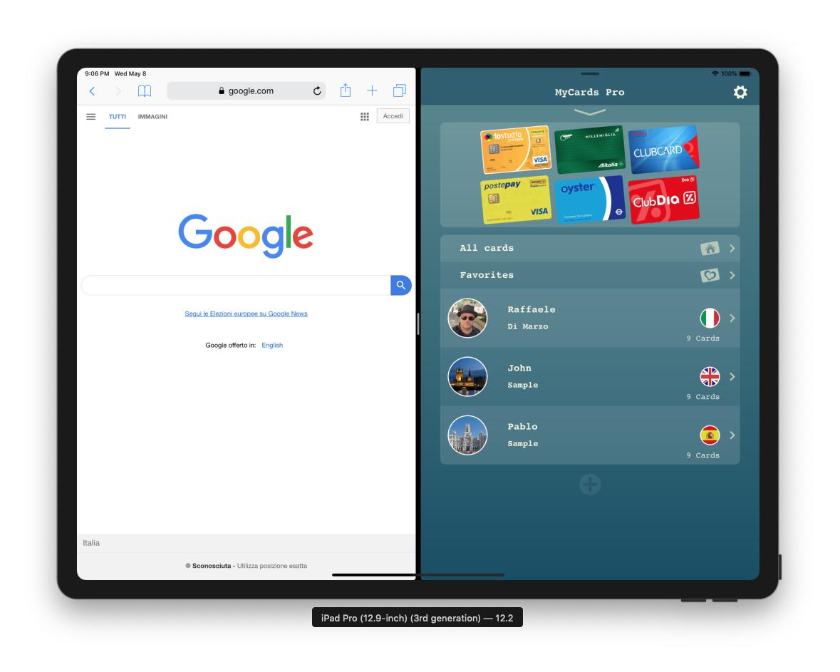 eRaffApps's tweet photo. #Update of #MyCards app for #iPad
#NewFeatures: #Landscape and #SplitView
https://t.co/vNGFccfh8z
#ComingSoon on #AppStore - #May2019 https://t.co/9T4y1KdYAK