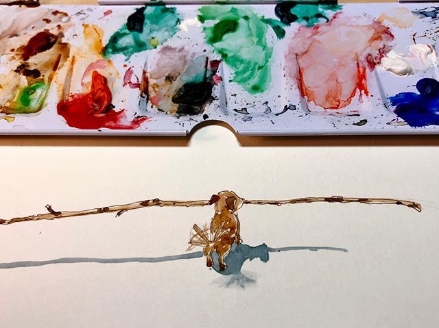 LiyanaStudio's tweet photo. Passionate nranch manager puppy is one of my favorite topic to paint. .
.
.
.
.
#liyanastudio #liyanasketch #watercolorsketchbook #watercolorsketch #puppyart #puppypainting #petportrait #dogportrait #dogart #dogmom #dogdad #doggifts #smol #petitejoys #fe… https://t.co/8GJwyxb1os https://t.co/uZsQqQ21tk