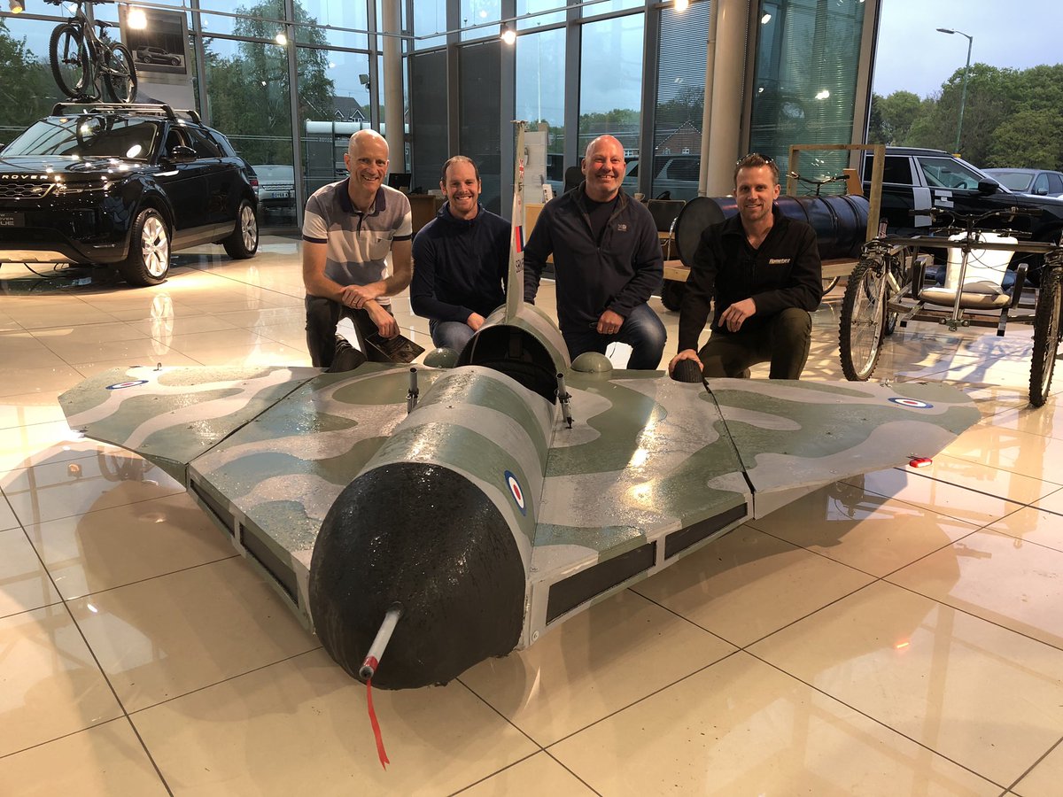 Here we are.. this is what these guys have been hiding away working on for the past few months!! #Vulcan @ShrewWackyRaces <a href="/Hometyre_Shrops/">Shropshire Hometyre</a> <a href="/BayfieldHire/">Bayfield Vehicles</a> <a href="/slonglandbuild/">Steve Longland</a> #networking #wacky