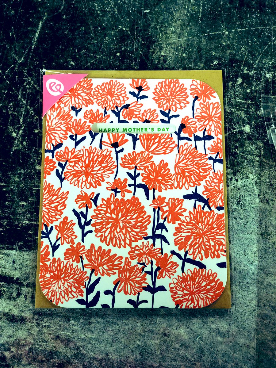 This is your reminder to GET👏🏻YOUR👏🏻MOM👏🏻A👏🏻GIFT👏🏻! #MothersDay is just a few days away. <a href="/eggpress/">Egg Press</a> prints thousands of cards a day on these decades-old (some a century old) letter presses. No two cards are exactly the same. You can pick them up around Portland &amp; beyond!