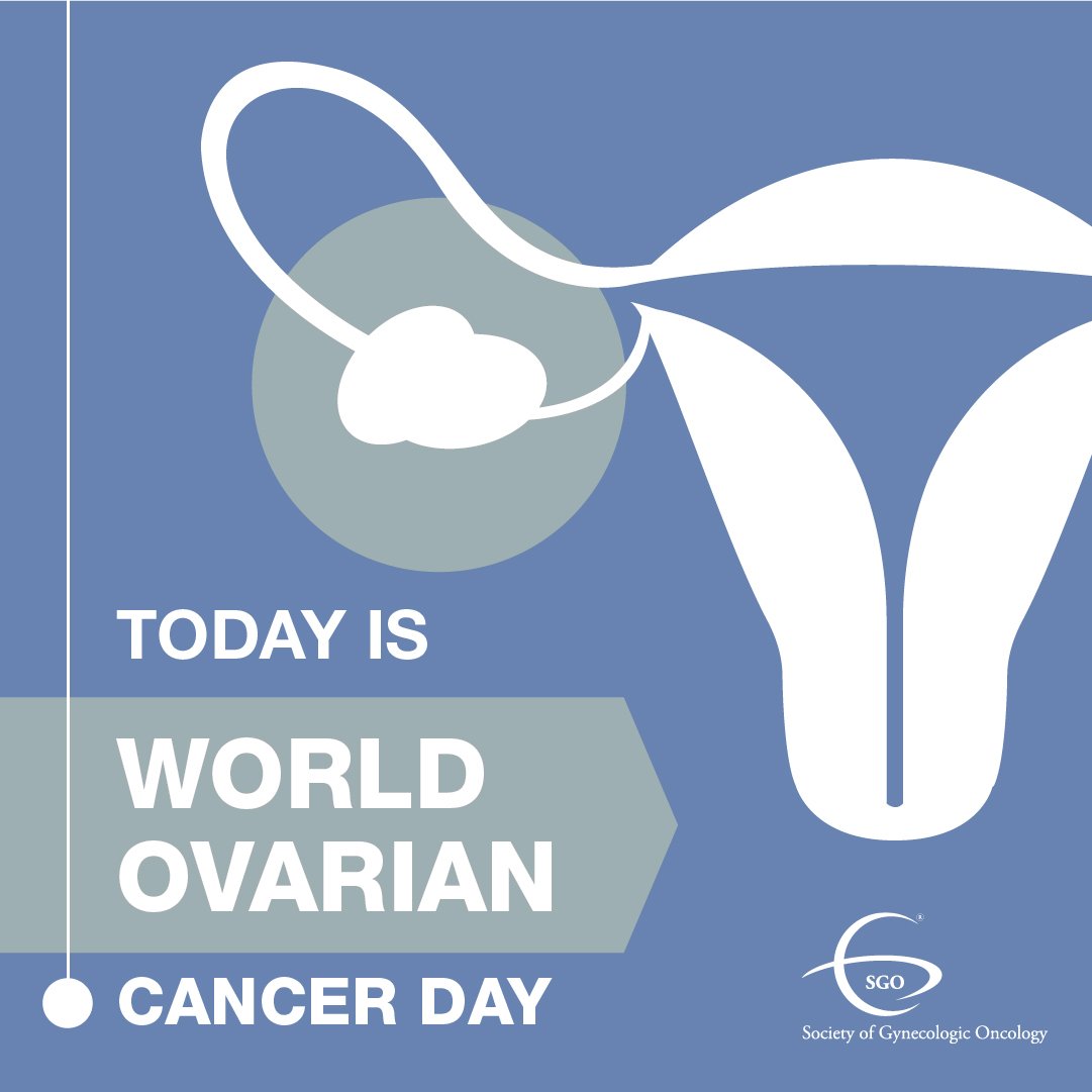 Take time today to learn the symptoms of ovarian cancer: bloating, pelvic or abdominal pain, difficulty eating or feeling full quickly, and urinary symptoms. specialist.sgo.org #OvarianCancerDay #WOCD #OvarianCancer #EndWomensCancer