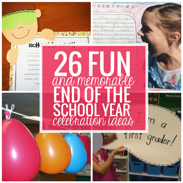 26 Fun and Memorable End of the School Year Celebration Ideas: The end of the school year is a time that is very busy for most classrooms. Here are some end of the school year project ideas, end of the year gift solutions, celebration tips, and diplomas.… dlvr.it/R4KKny