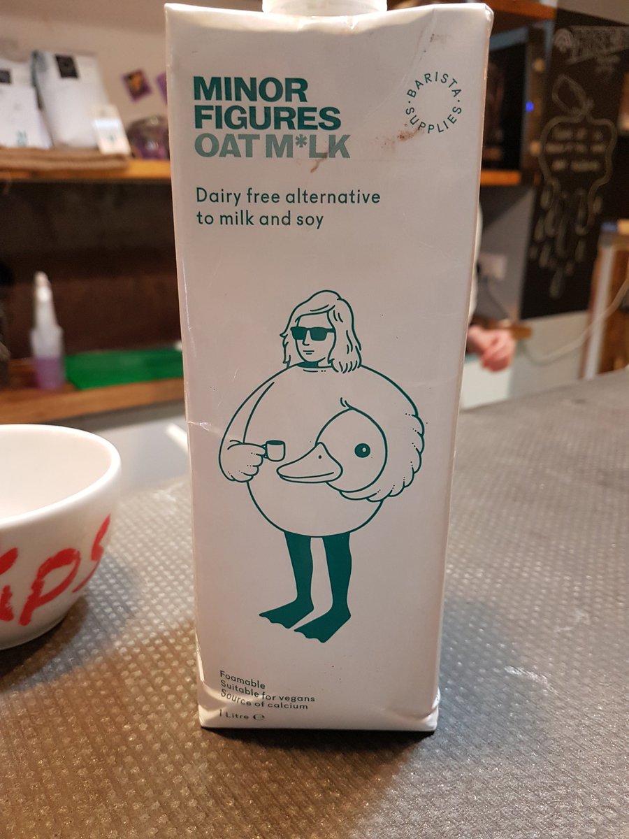 ScottishHaught's tweet photo. Today I used my reusable bamboo cup and tried a new oat milk in my hot chocolate at @spiltmilksocial π very enjoyable afternoon! #Vegan #WaveOfChangeWednesday https://t.co/wEK8VGyry0