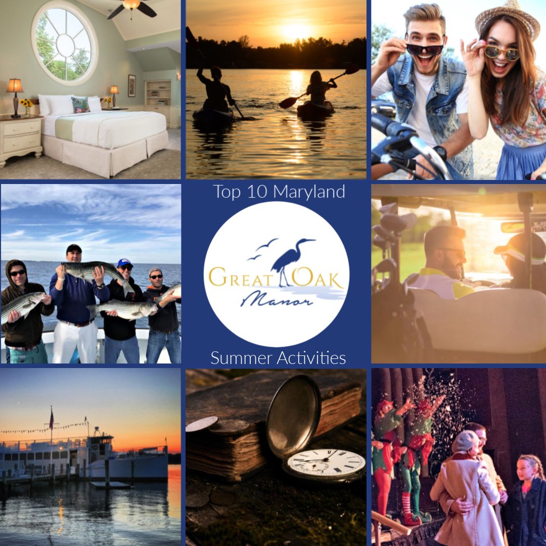 Summer is fast approaching! Check out our top 10 summer activities to  enjoy on the Eastern Shore in Maryland. Which is your favorite activity?  
 >> bit.ly/2VVyKaQ #summer #maryland #easternshore #trip #travel