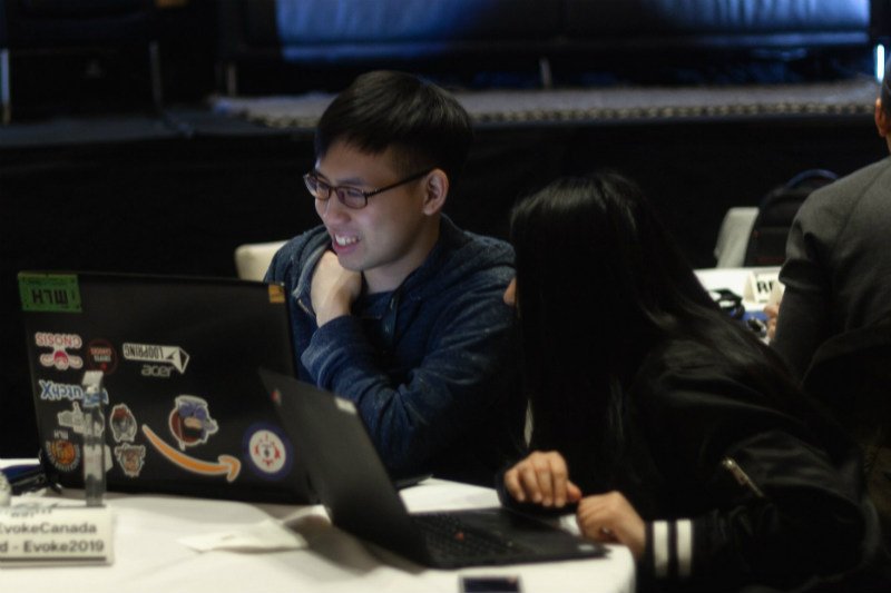 interacDevs's tweet photo. NOTB: at the DisruptAI Hackathon hosted by @EvokeCanada our Lab team discovered how artificial intelligence could be used to optimize payments https://t.co/e4LO5hNUfl https://t.co/vSHfbvY2OU