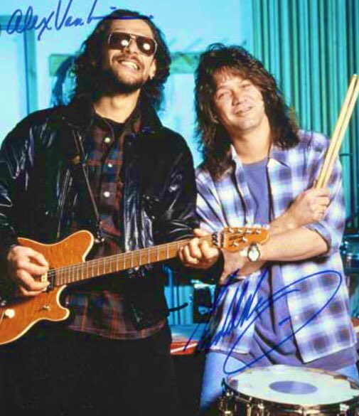 Happy Birthday to Alex Van Halen!!!   