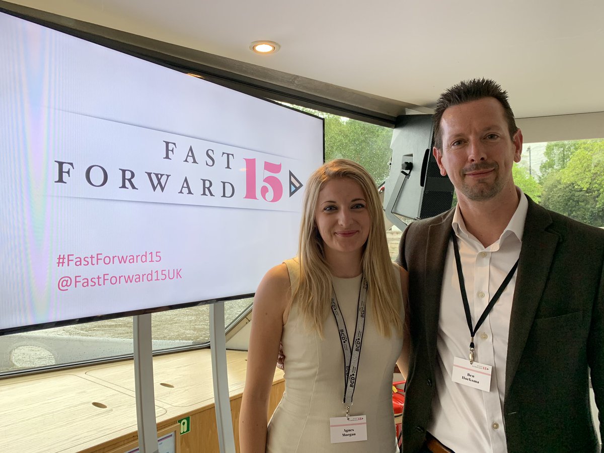 benhoeksma's tweet image. Great day celebrating this years class of @FastForward15UK - can’t wait to start this years programme as a mentor having met my mentee today #FastForward15 #smmprofs #EventProfs