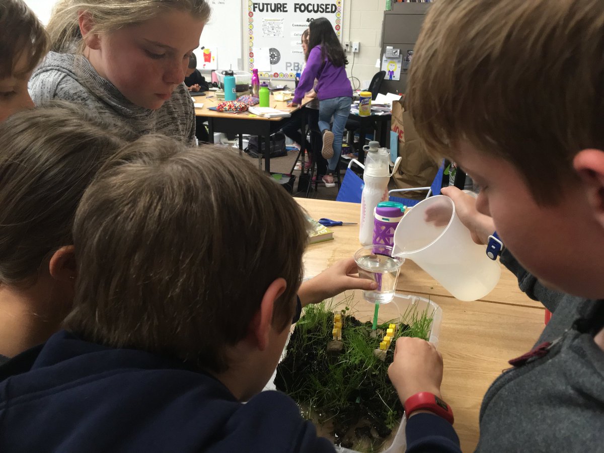 ervinmsaline's tweet photo. Students using the Engineering Model to save the “towns” from erosion. #heritage learn #complex thinker #creative innovator https://t.co/k57Pn6NJ5E