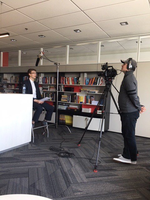 JANLinspires's tweet photo. Busily preparing behind the scenes for the Gala tribute video. Have you reserved your seat for the May 23rd JA Newfoundland and Labrador Business Hall of Fame Gala? #JANLBHF19 #JANLinspires https://t.co/p7dAWAlShz