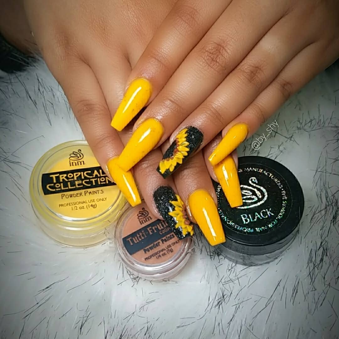 3d Sunflower Nails - Temu Australia