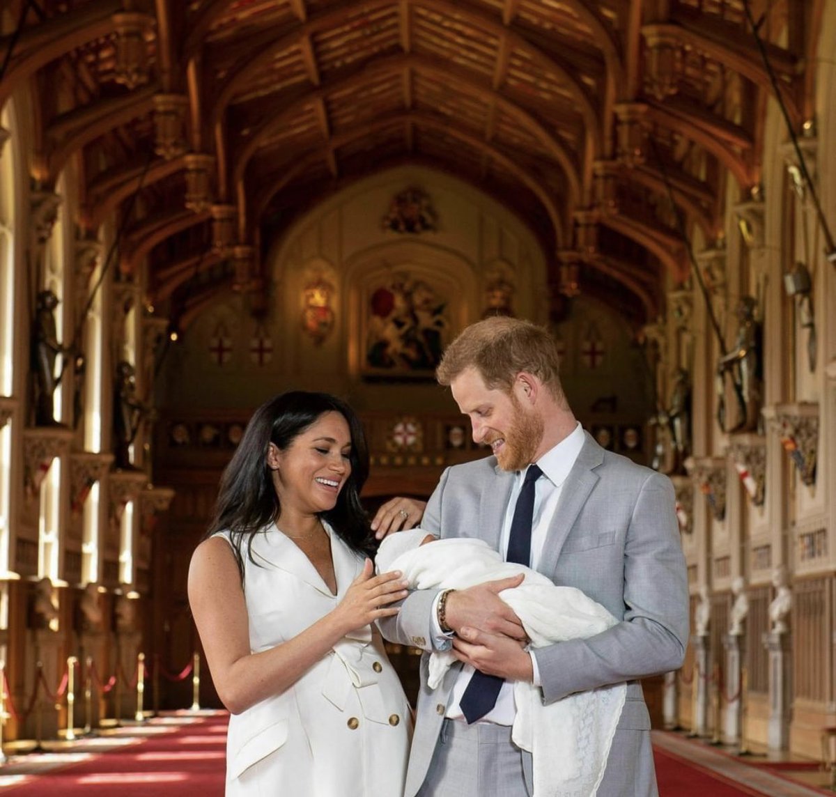 Congratulations to the Duke and Dutches of Sussex, who welcomed a beautiful newborn baby boy on Monday 6 May 2019 💙
