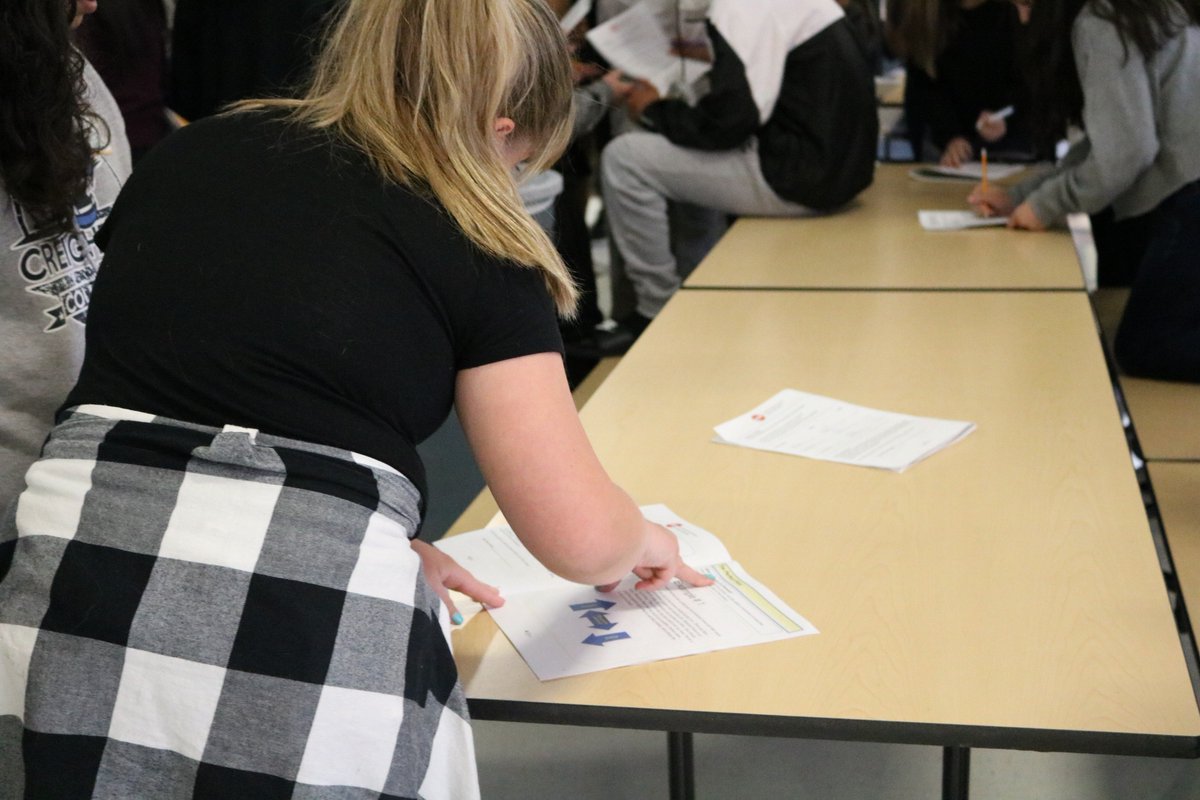 CreightonMiddle's tweet image. 8th graders had the opportunity to learn about business from an actual Denver company, @oogiesnacks. Students learned about brainstorming, content creation, production and marketing strategies and then they applied this knowledge to create an original flavor of popcorn!
