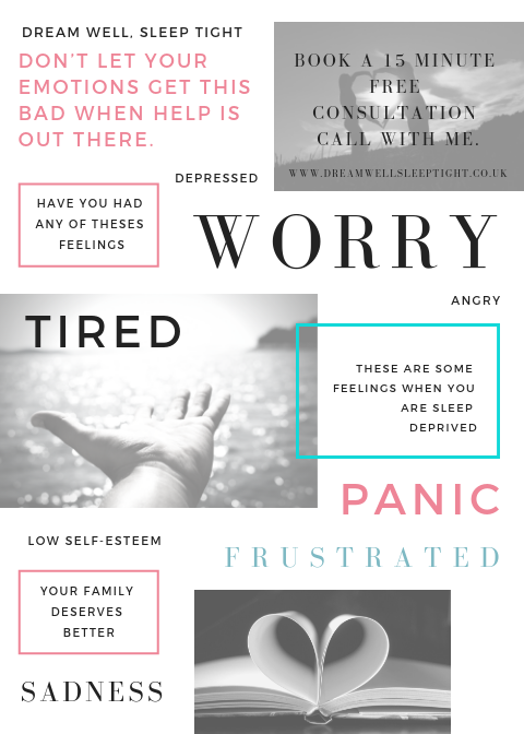 Dream Well, Sleep Tight can help when you are feeling sleep deprived. #emotions #sleep #kent #advice