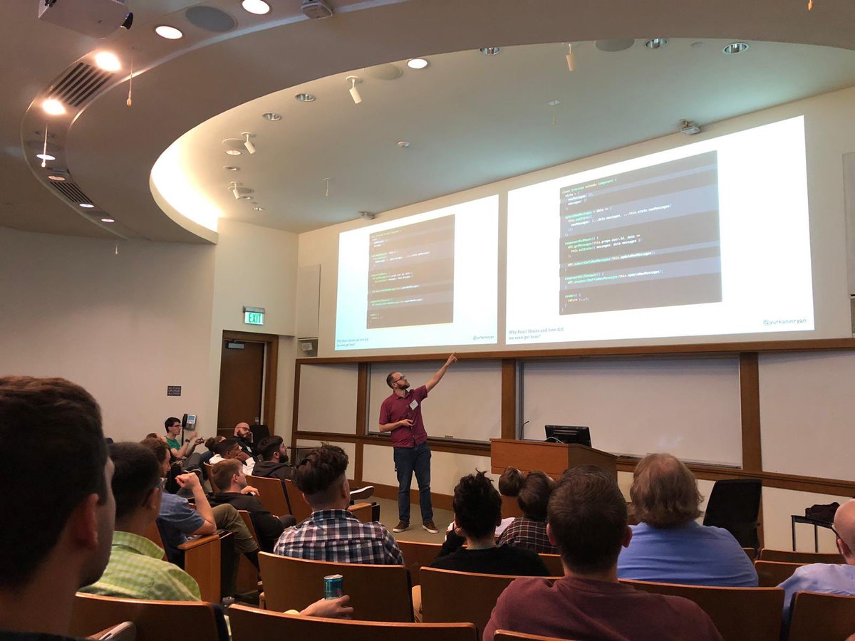 PhillyTechWeek's tweet image. “If you want to reinvent the wheel, start with rockets” Ryan @Guru_HQ and other assorted spots of smart people saying smart things at #DevConf19 for #PTW19