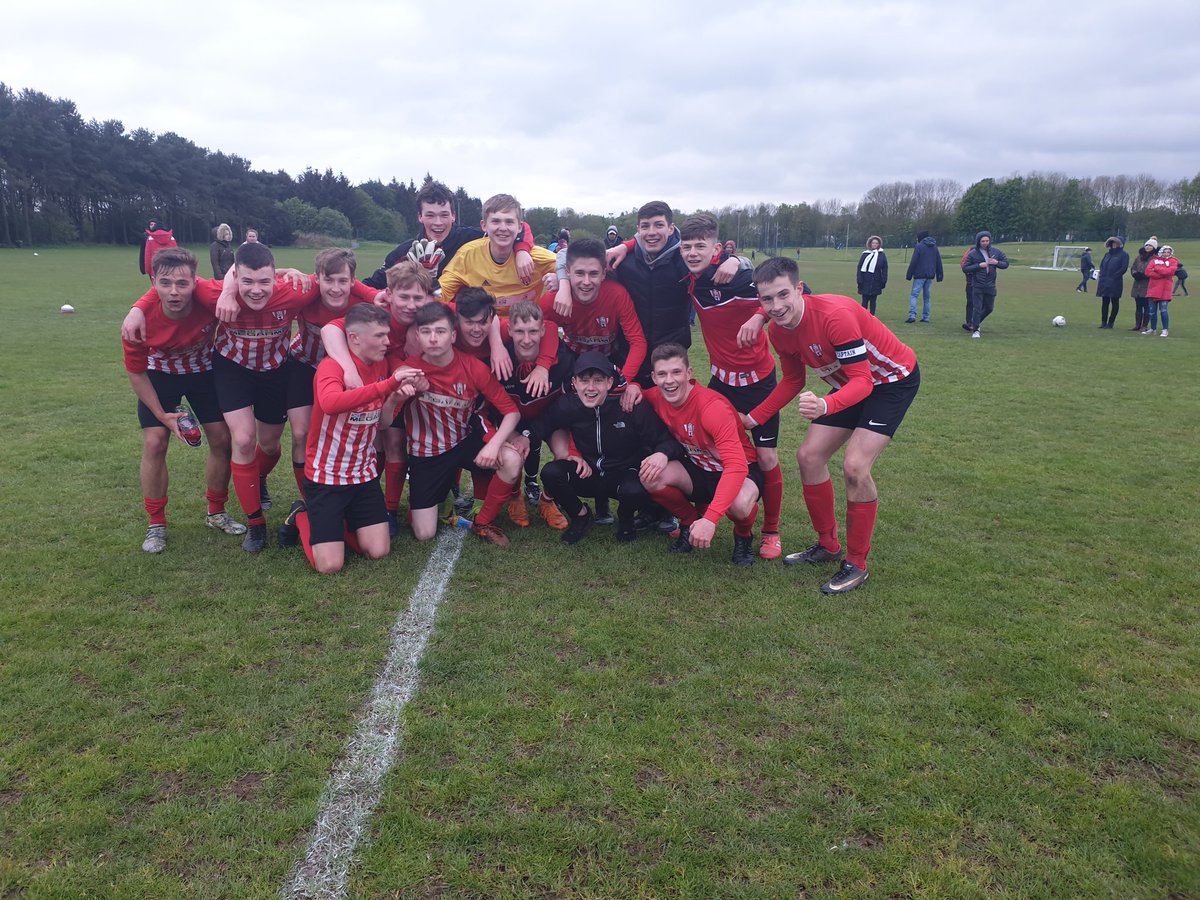 Congratulations to our u17s on winning the league after beating ac irvine 4-3