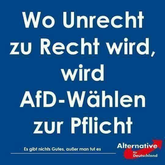 friedhelmneuma2's tweet photo. ... Patriot / AfD ... oder Vollidiot / Altparteien ... entscheide Dich ... 🇩🇪🇩🇪🇩🇪🇩🇪🇩🇪🇩🇪🇩🇪🇩🇪 https://t.co/RyXz4nYb97