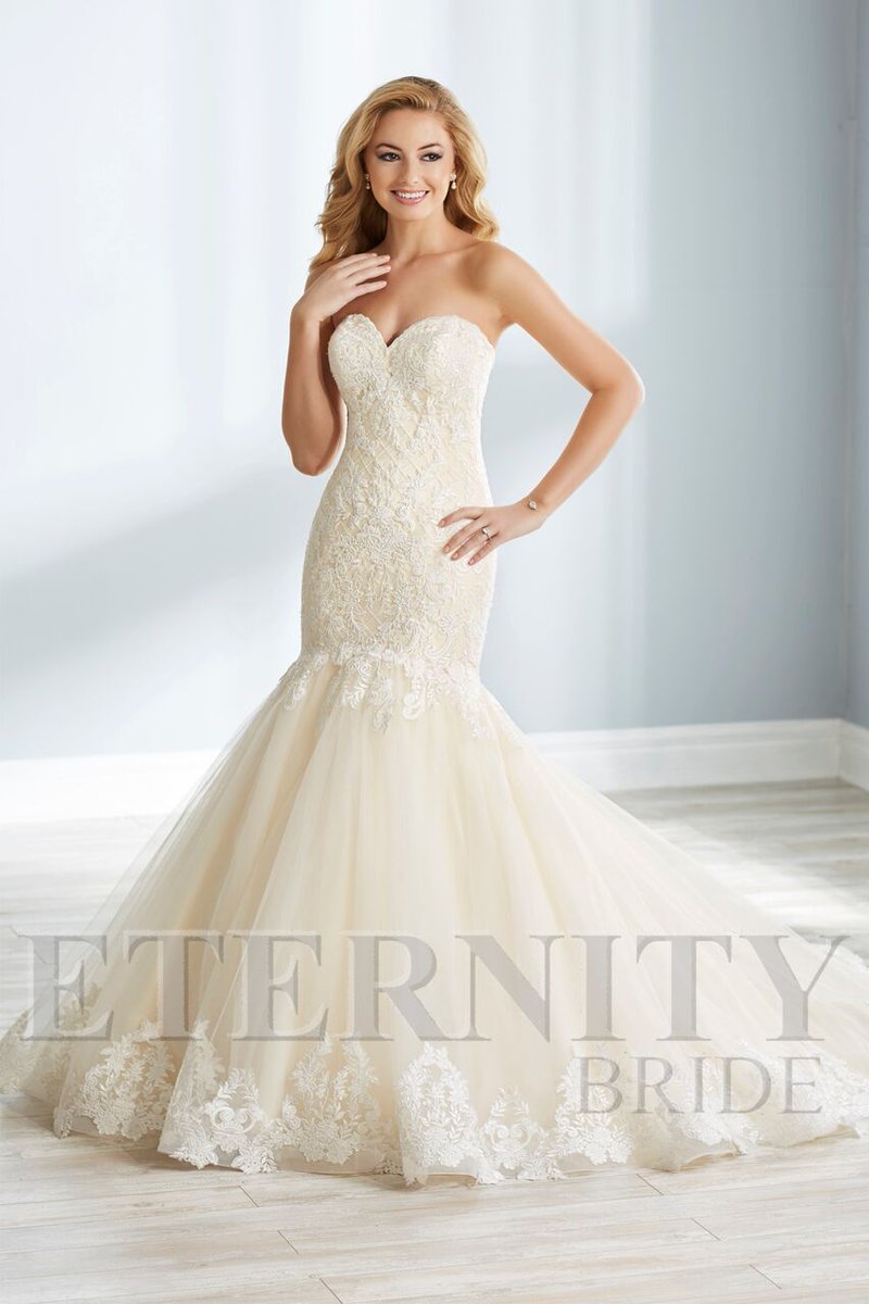 AmoreBrides's tweet photo. This stunning lace gown by @EternityBride is part of our Take me Away Today range. Available in size 12 in ivory over light gold, and 20 in all ivory. Was £1495, now only £995!! Call us on (0191) 5108838 and let us help you to find your dream dress at a very affordable price. https://t.co/OnvV1wozbl