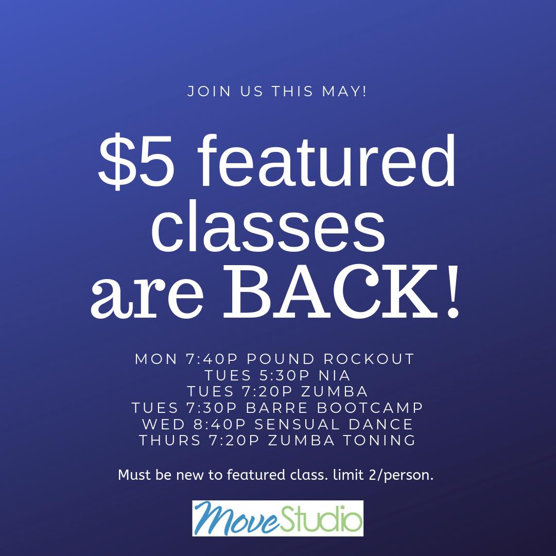 movestudio's tweet photo. $5 featured classes are back this May! Have fun and connect with your most sexy self in Sensual Dance tonight 8:40p! Learn the basics of sensual movement and leave class with a new #confidence! #empower #dallasdance https://t.co/tdGjSA2LuL