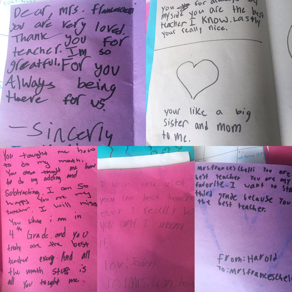 FranceschelliK's tweet photo. EOG review has us all a bit tired and worn out. It's receiving notes like this that remind me why I'm here doing what I do. #heartisfull #t https://t.co/LeUjMYbTPs
