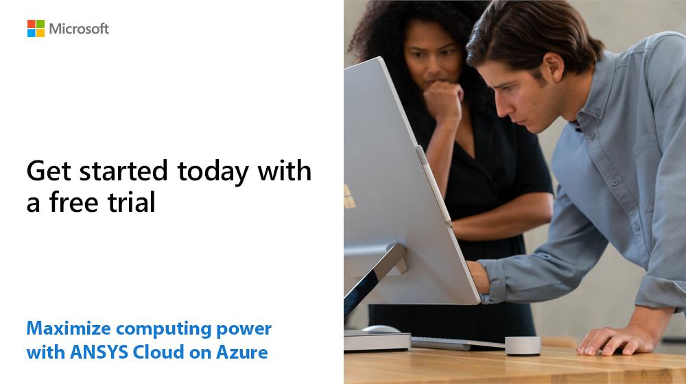 Try <a href="/ANSYS/">Ansys</a> Cloud on #Azure for on-demand cloud HPC within ANSYS desktop applications. Free trial for Mechanical users: ansys.com/products/platf…