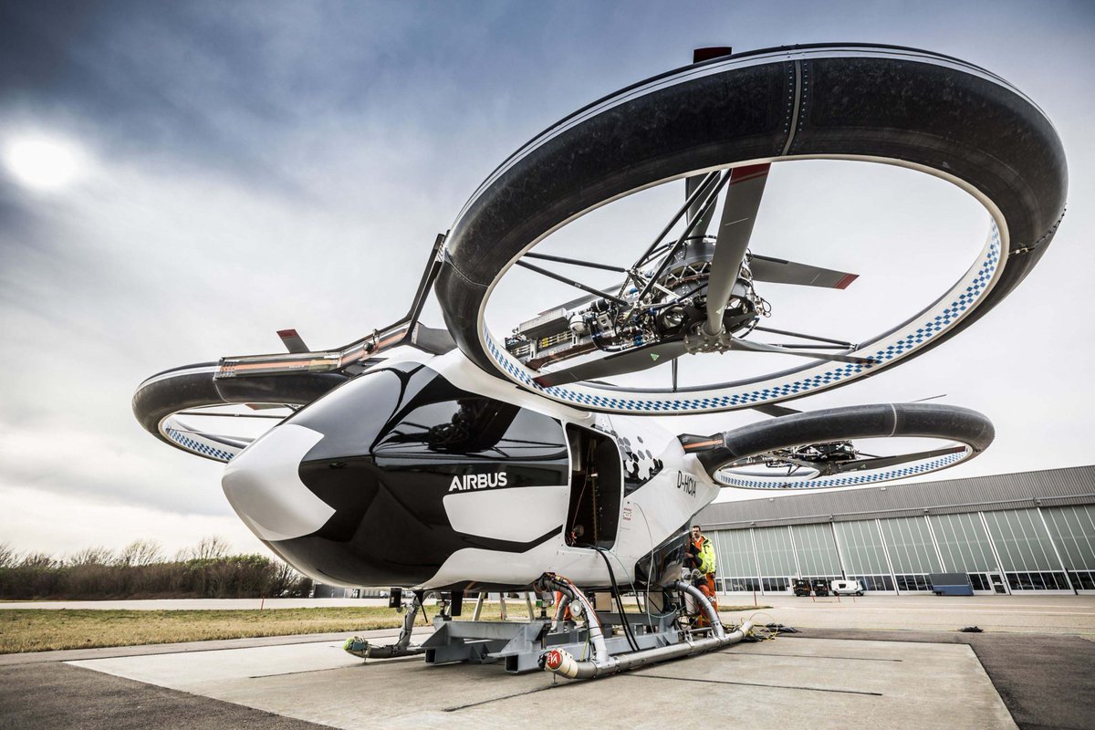 Airbus pone en vuelo su taxi aéreo autónomo CityAirbus fly-news.es/drones-aviones…