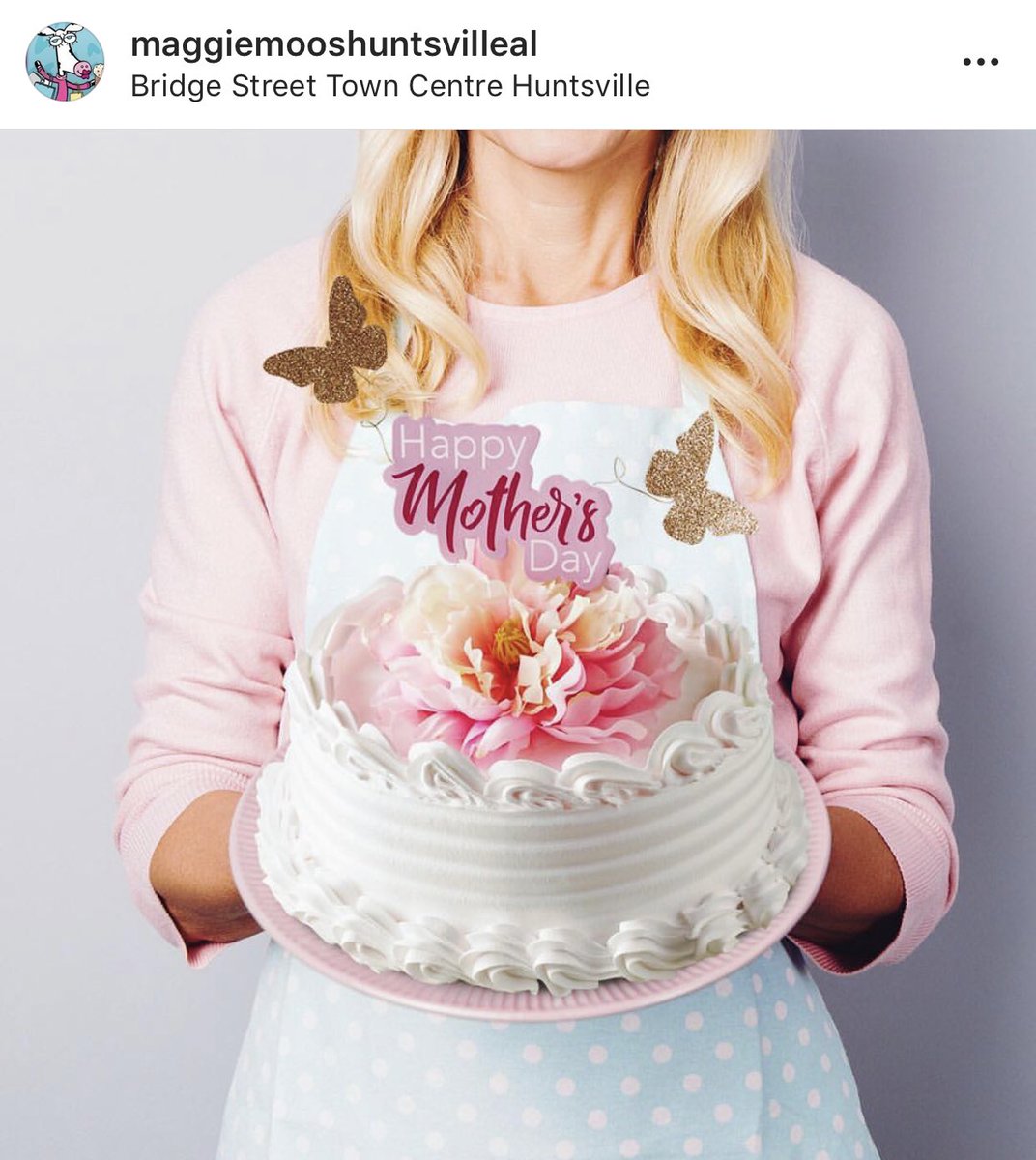 MaggieMoosHSV's tweet photo. Mother’s Day Giveaway is live on our Instagram and Facebook! Head over to enter your mom to win a free cake! https://t.co/RGxgo9p3qy
