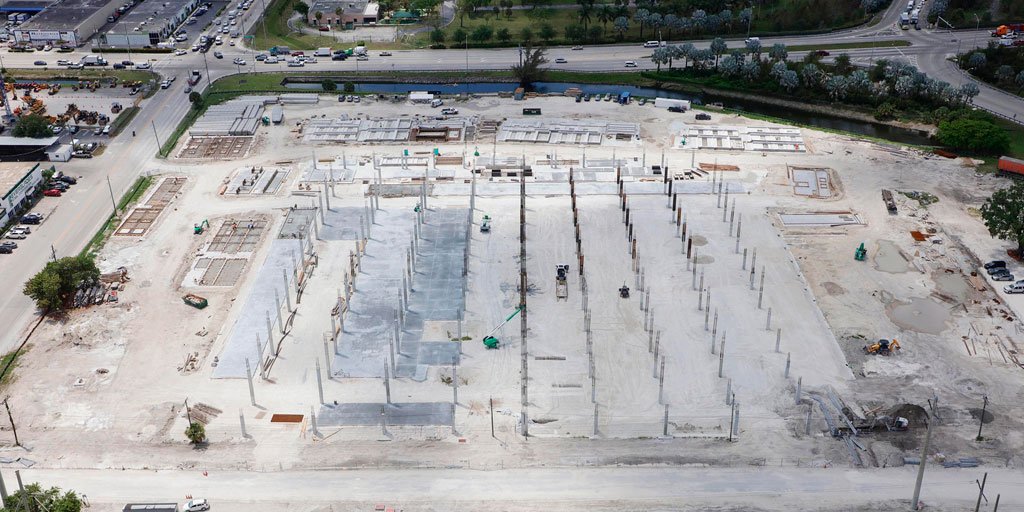 costexctp's tweet photo. Happy Wednesday everyone! Have a look at the progress in the construction of our new headquarters, we’re excited in these early stages and can’t wait to see it all come together! #CTP #Costextractorparts #CTPHeadquarters #Construction #Caterpillarparts #Komatsu #Linkconstruction https://t.co/ftEEKKgDgv