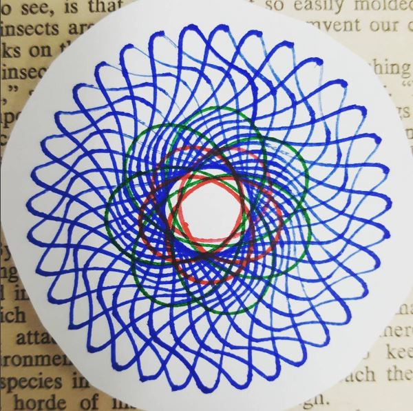 MadCollCreator's tweet image. Remember playing with the spirograph as a kid? We've got one in the Studio for you to relive the fun!