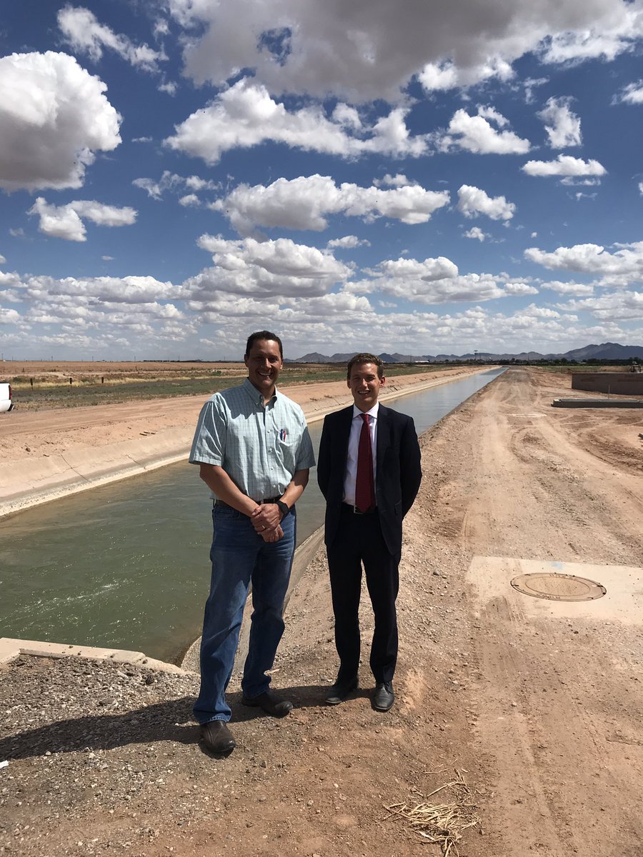 rwcdaz's tweet photo. RWCD welcomed, Gary Gold, Policy Advisor for Agriculture, Natural Resources, Energy, &amp; Tribal Issues with the Office of @SenatorSinema to our recent Board of Directors Mtg &amp; tour of the District w/Brad Strader, District Engineer/Water Operations Manager. 
#waterdistrict #rwcdaz https://t.co/1INUFmgd0p