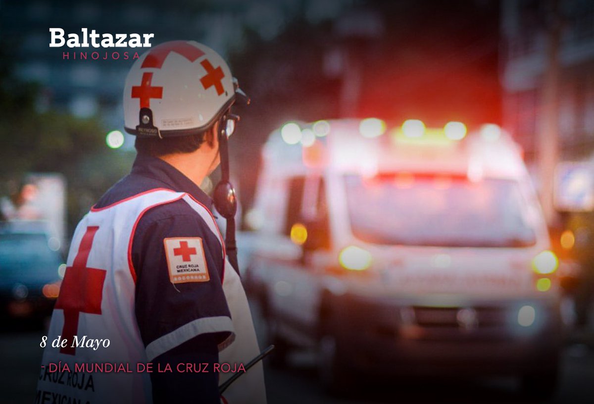 ¡Gracias a la #CruzRoja y sus voluntarios por su amor y entrega!