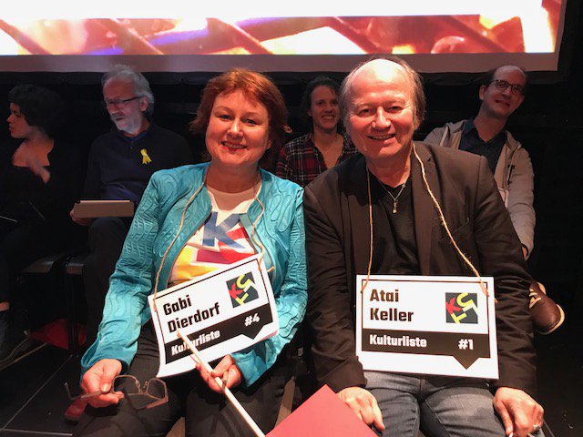 So sehen „gegrillte Kandidat/innen“ im E-Werk aus!