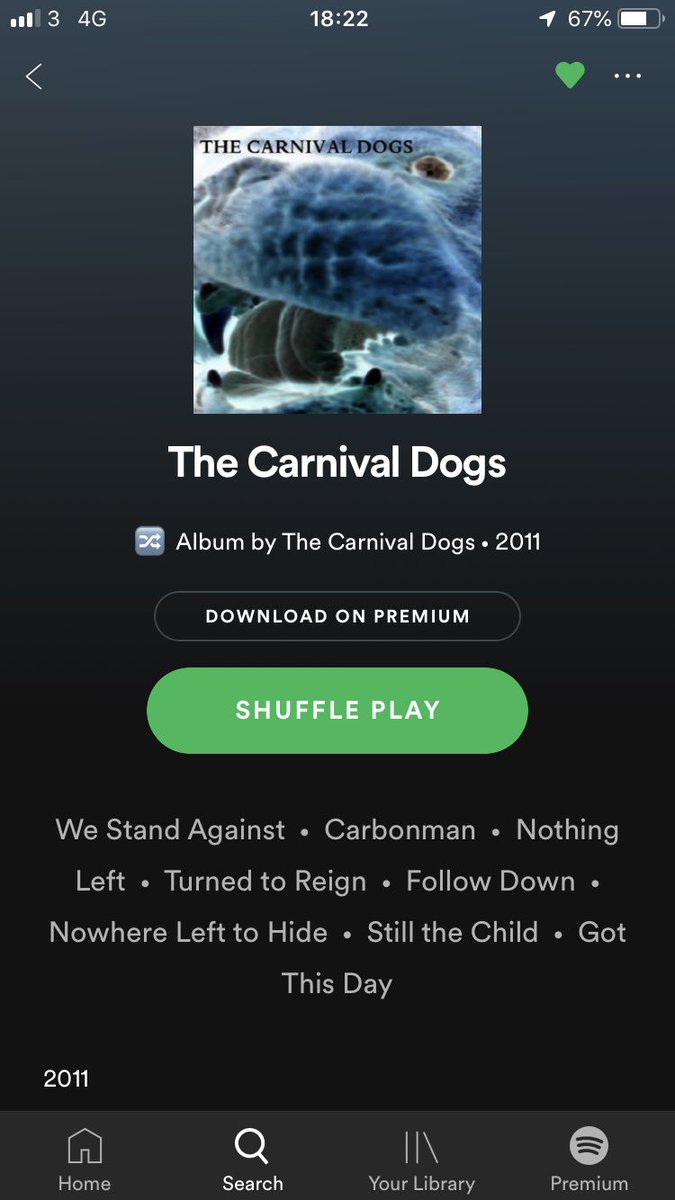 First album is now on Spotify.  Go check it out.  Cheers 🤘