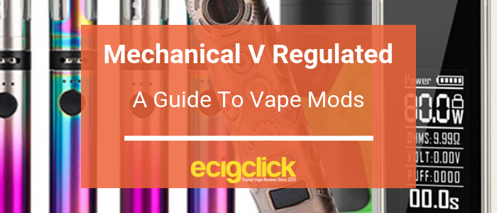 uk_vapour's tweet image. A good read from @EcigClick 🤓Mechanical V Regulated - A Guide To Vape Mods • 👉🏻 buff.ly/2Ww2lVm #vapehelp #vapeguide #vaping