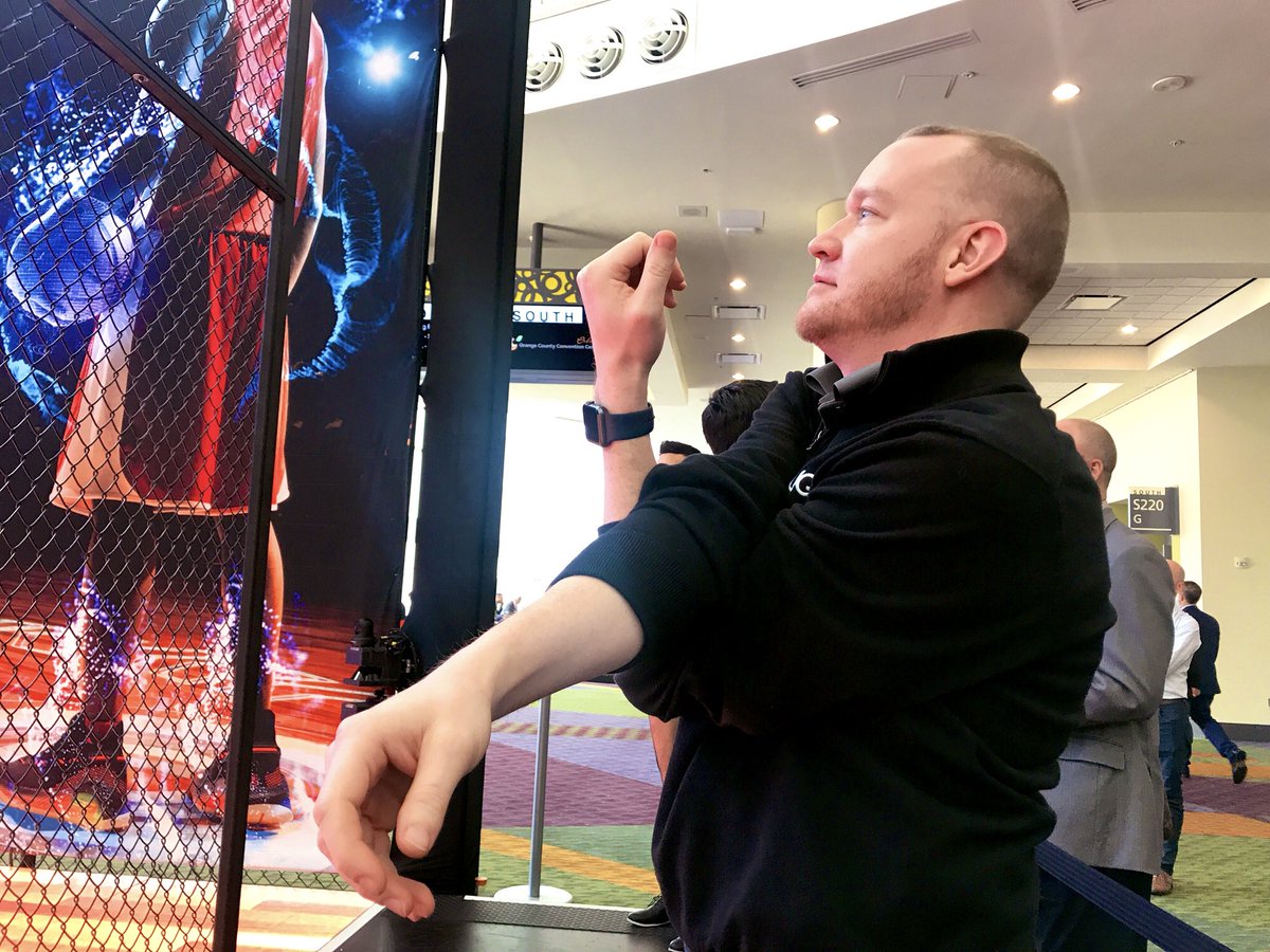 ASUG365's tweet photo. Ready to throw some hoops with one of ASUGโs team members at the @UnderArmour basketball court ๐ช๐ #SAPPHIRENOW #ASUG3019 #ASUGpath https://t.co/G9TS455X9q