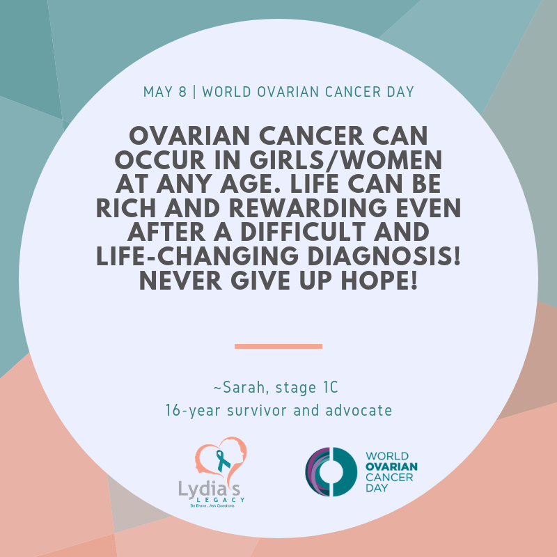 LydiasLegacy's tweet photo. "Ovarian cancer can occur in girls/women at any age." #worldovariancancerday #womenshealth #knowyourbody https://t.co/ReLl8pj0lM