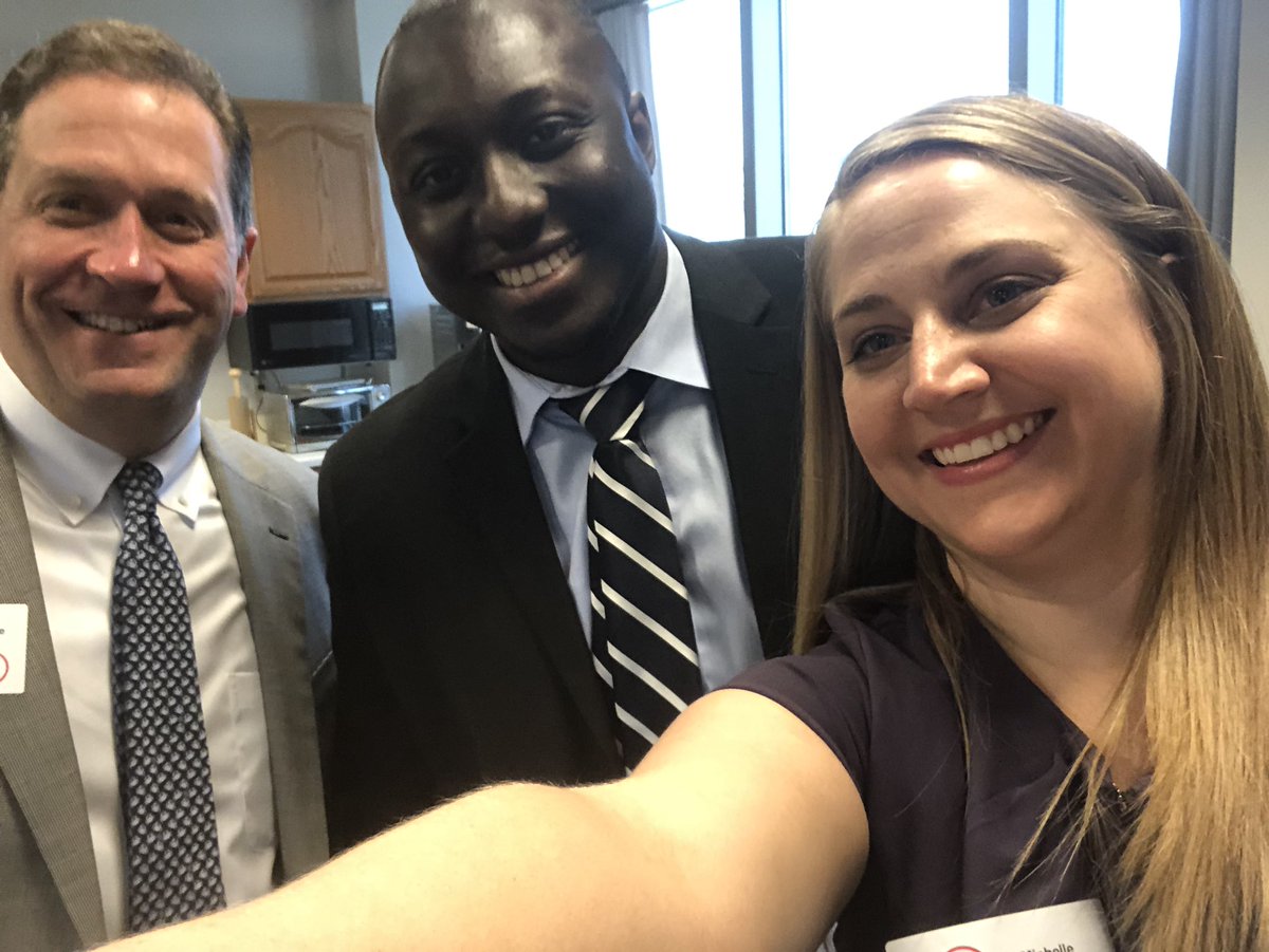 PRE4CLE's tweet photo. Wrapped up the @GroundworkOhio #GroundworkSummit2019 meeting with legislators this afternoon. @EmiliaSykesOH @ElectMattDolan #LayTheGroundwork #PNCGrowUpGreat https://t.co/DnoOjv0jif