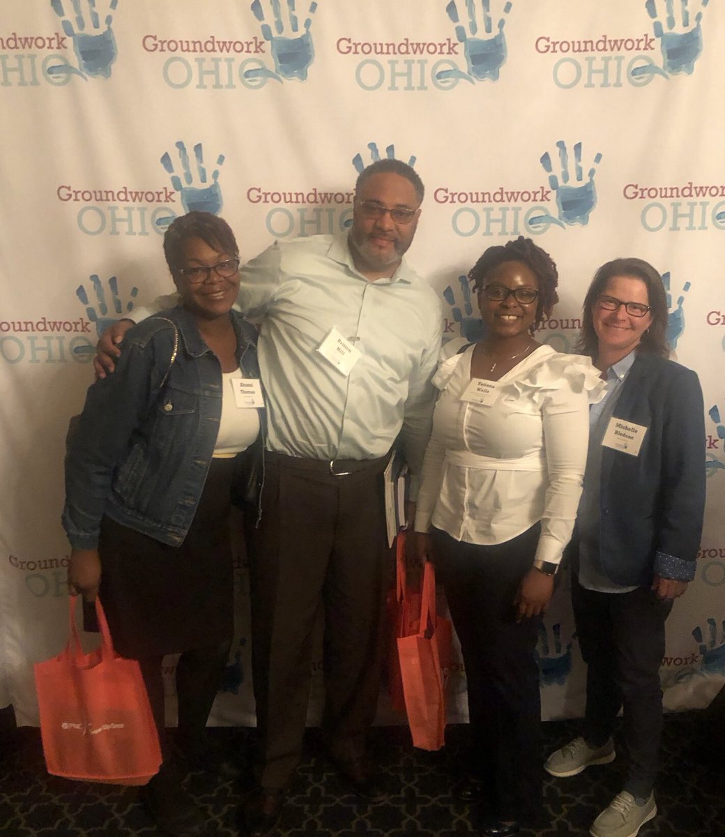 PRE4CLE's tweet photo. Wrapped up the @GroundworkOhio #GroundworkSummit2019 meeting with legislators this afternoon. @EmiliaSykesOH @ElectMattDolan #LayTheGroundwork #PNCGrowUpGreat https://t.co/DnoOjv0jif
