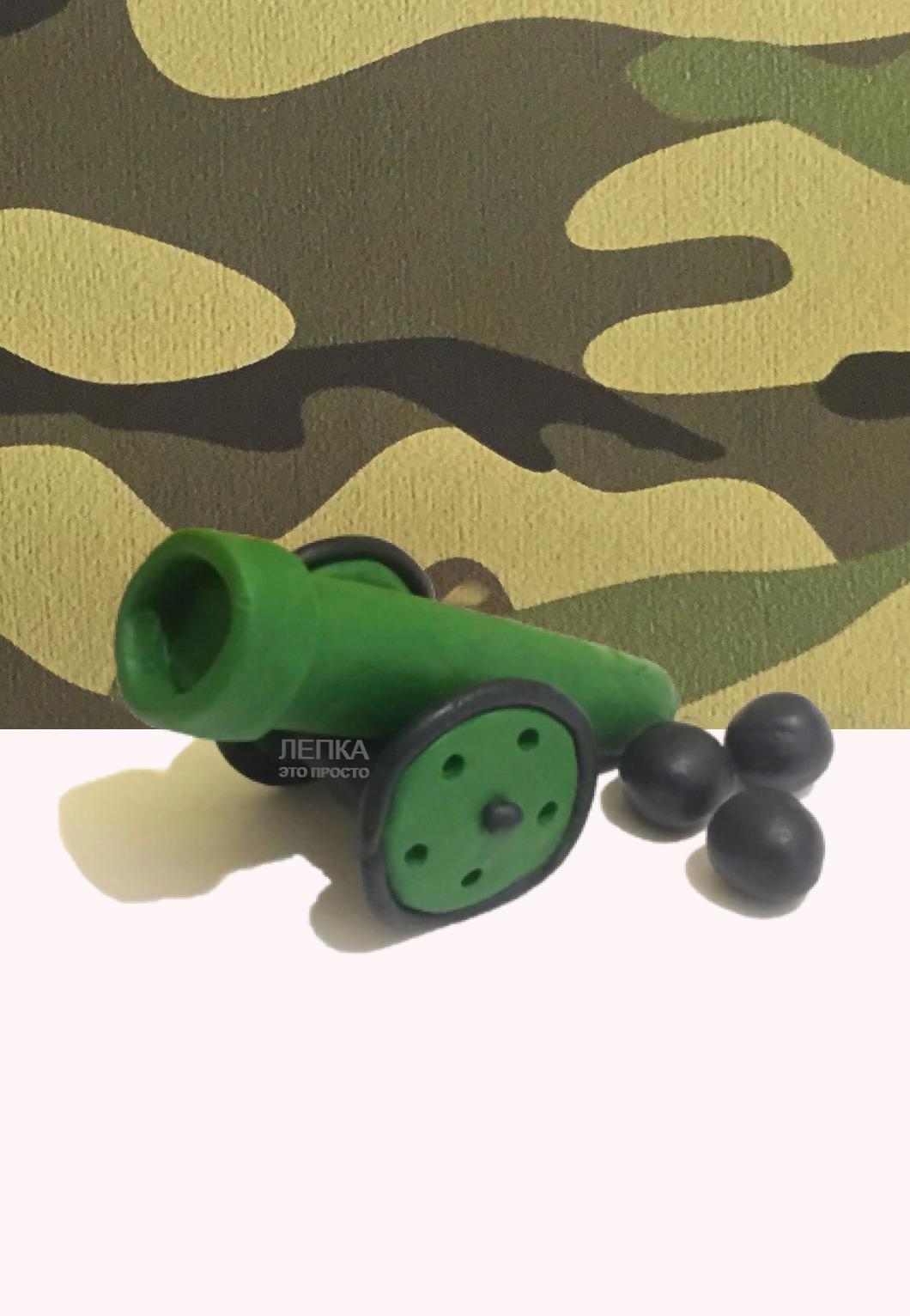 Военная техника пластилин