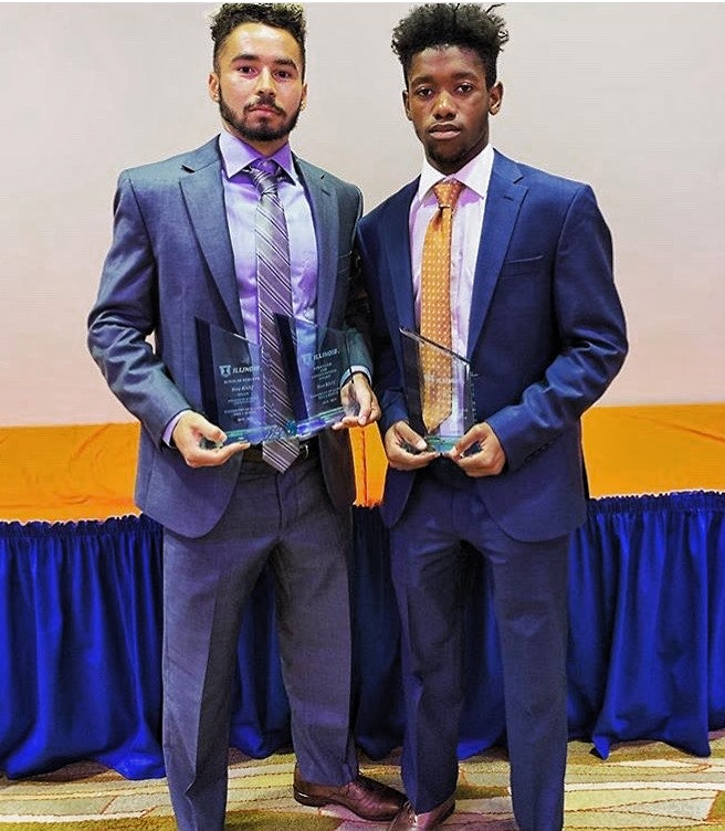 Illinois Men's Tennis (@illinimtennis) on Twitter photo Looking sharp and picking up hardware at last week's team banquet with <a href="/IlliniWTennis/">Illinois W Tennis</a>! 🤵🏆
🔸 GPA - Noe Khlif
🔹 Strength and Conditioning - Noe Khlif
🔹 Most Improved - Vuk Budic/<a href="/kova_aleks/">Aleks Kovacevic</a>
🔸 Fighting #Illini Spirit - <a href="/ZekeClark/">Zeke Clark</a>
🔹 Most Valuable Player (MVP) - <a href="/kova_aleks/">Aleks Kovacevic</a> Looking sharp and picking up hardware at last week's team banquet with <a href="/IlliniWTennis/">Illinois W Tennis</a>! 🤵🏆
🔸 GPA - Noe Khlif
🔹 Strength and Conditioning - Noe Khlif
🔹 Most Improved - Vuk Budic/<a href="/kova_aleks/">Aleks Kovacevic</a>
🔸 Fighting #Illini Spirit - <a href="/ZekeClark/">Zeke Clark</a>
🔹 Most Valuable Player (MVP) - <a href="/kova_aleks/">Aleks Kovacevic</a>