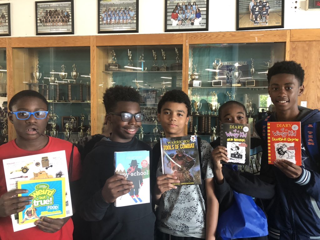 Crystal_LEADS's tweet image. #GreatThingsAreHappeningAtGithens!
Raiders Are Booked For Summer!!!
@DurhamPublicSch @GithensPTA @DurhamCountyLib