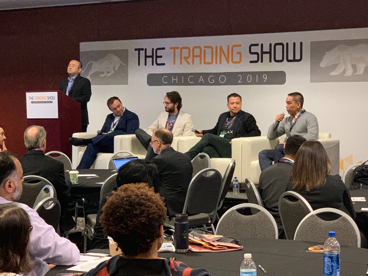 Paxos's tweet image. Our very own @rich_teo on stage at @TheTradingShow today! #CryptoNews