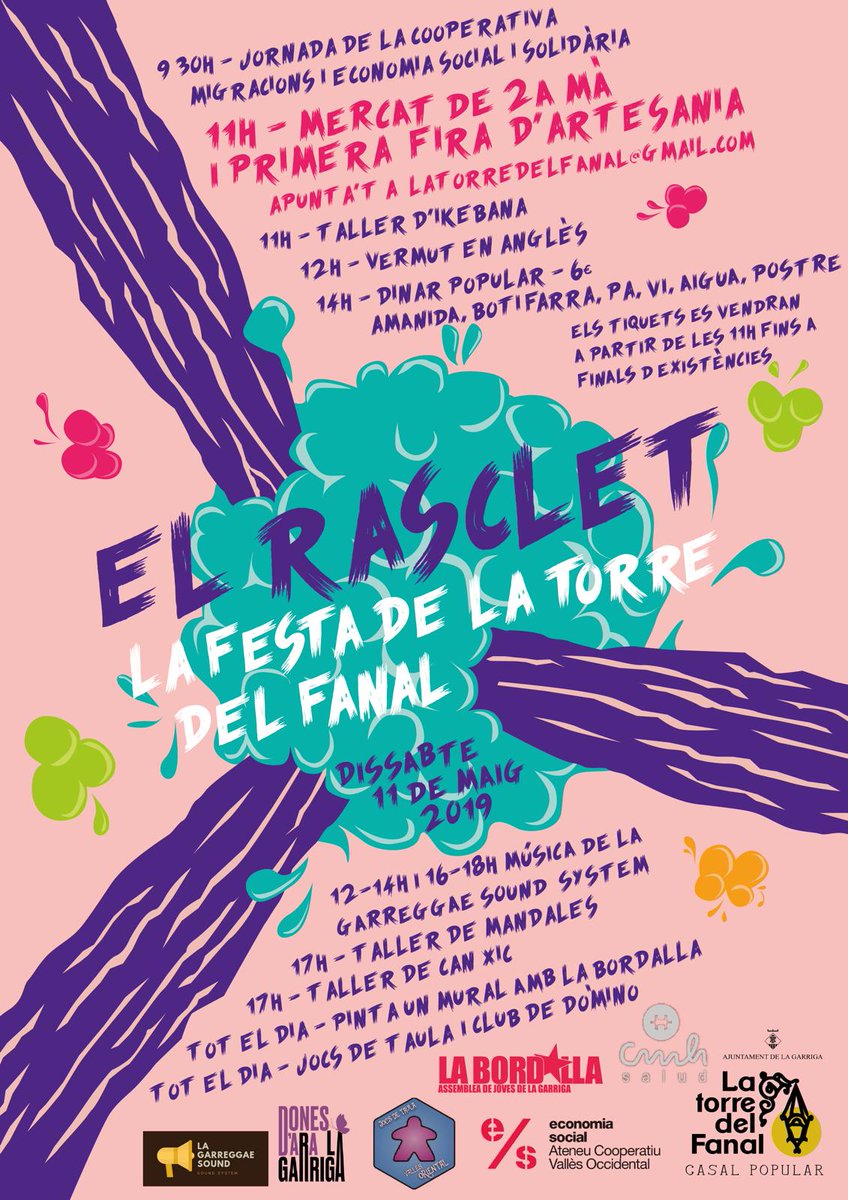 latorredelfanal's tweet photo. Dissabte FESTA GROSSA a @latorredelfanal 
No hi falteu! https://t.co/mHRcNHWG6x